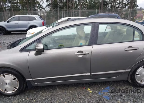 2006 Honda Civic Hybrid из США, поврежденный, VIN JHMFA36266S017625